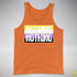Assume Nothing Nonbinary Pride Flag Premium Tank Top - Orange