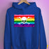Gilbert Baker LGBTQ Pride Pirate Flag Hoodie - Royal Blue