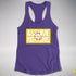 Assume Nothing Intersex Pride Flag Racerback Tank - Purple