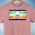 Queer Pride Pirate Flag Premium Unisex T-Shirt - Mauve Heather