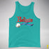 Believe Polysexual Pride Jingle Bell Premium Tank Top - Teal
