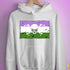 Genderqueer Pride Pirate Flag Hoodie - White