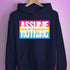 Assume Nothing Pansexual Pride Flag Hoodie - Navy