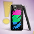 Polysexual Pride Flag Ripped Reveal Clear Case for iPhone®