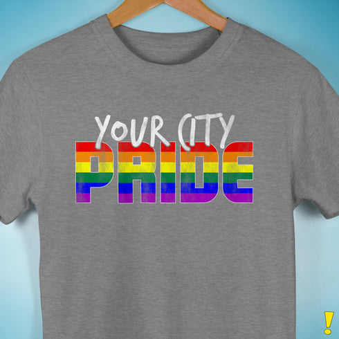 Personalized City/State Pride Premium Unisex T-Shirt