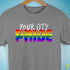 Personalized City/State Pride Premium Unisex T-Shirt