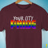 Personalized City/State Pride Premium Unisex T-Shirt