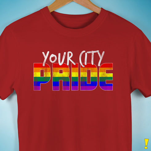 Personalized City/State Pride Premium Unisex T-Shirt