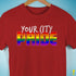 Personalized City/State Pride Premium Unisex T-Shirt