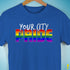 Personalized City/State Pride Premium Unisex T-Shirt