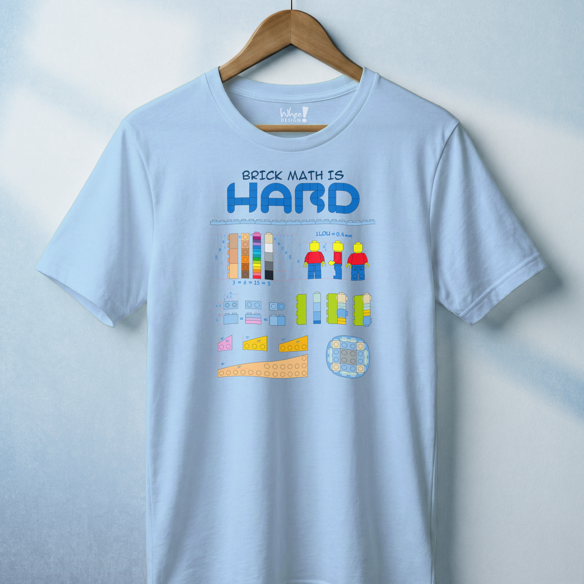 Brick Math is Hard Premium T-Shirt