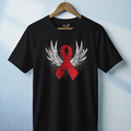 Winged Red Ribbon - World AIDS Day T-Shirt