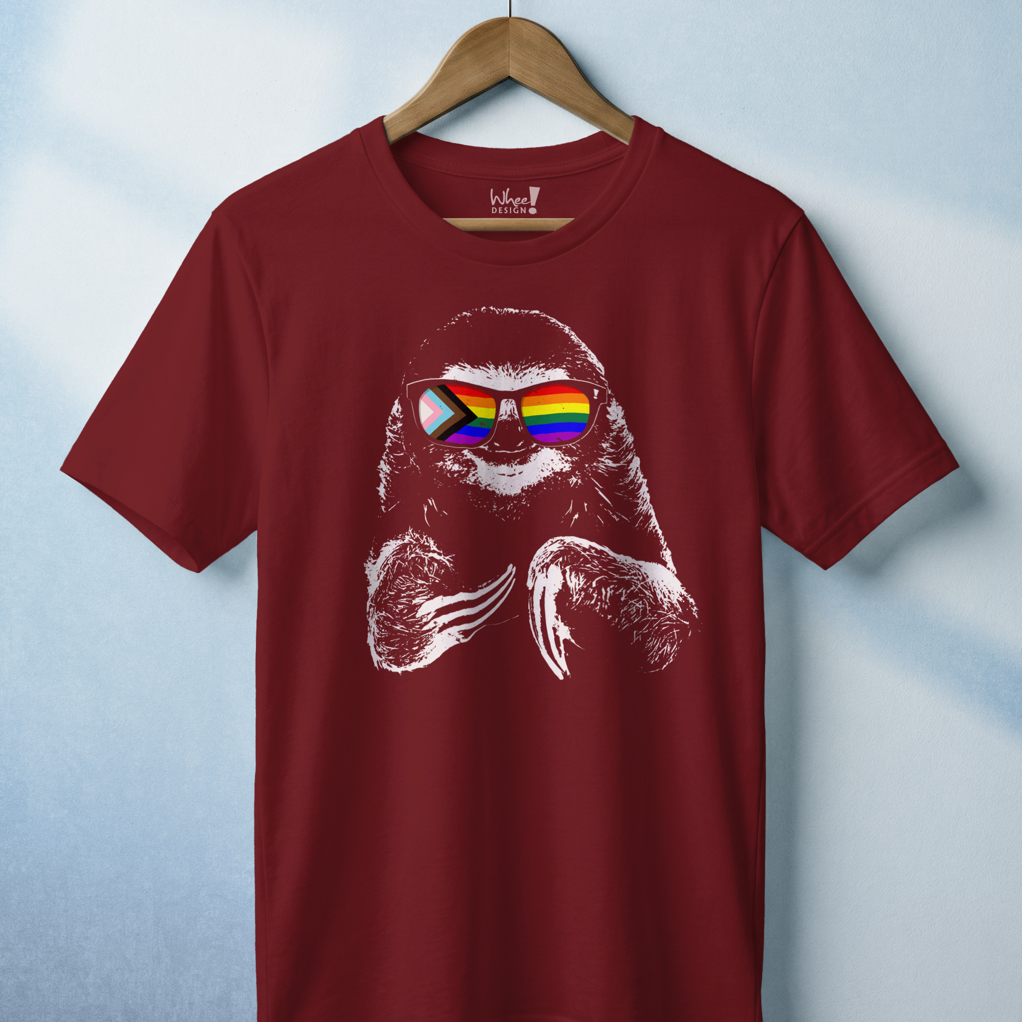 Customizable Pride Sloth Tee