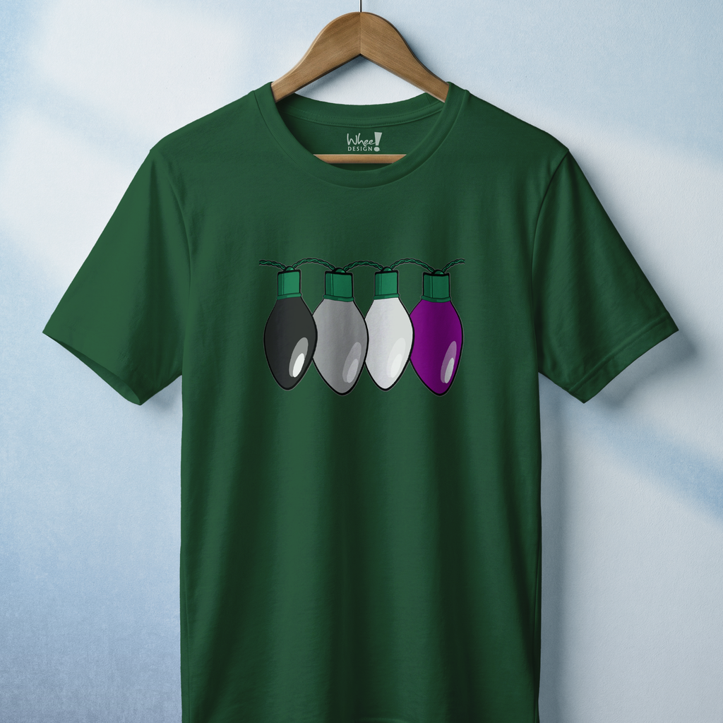 Merry & Bright Custom Pride Lights Premium Tee