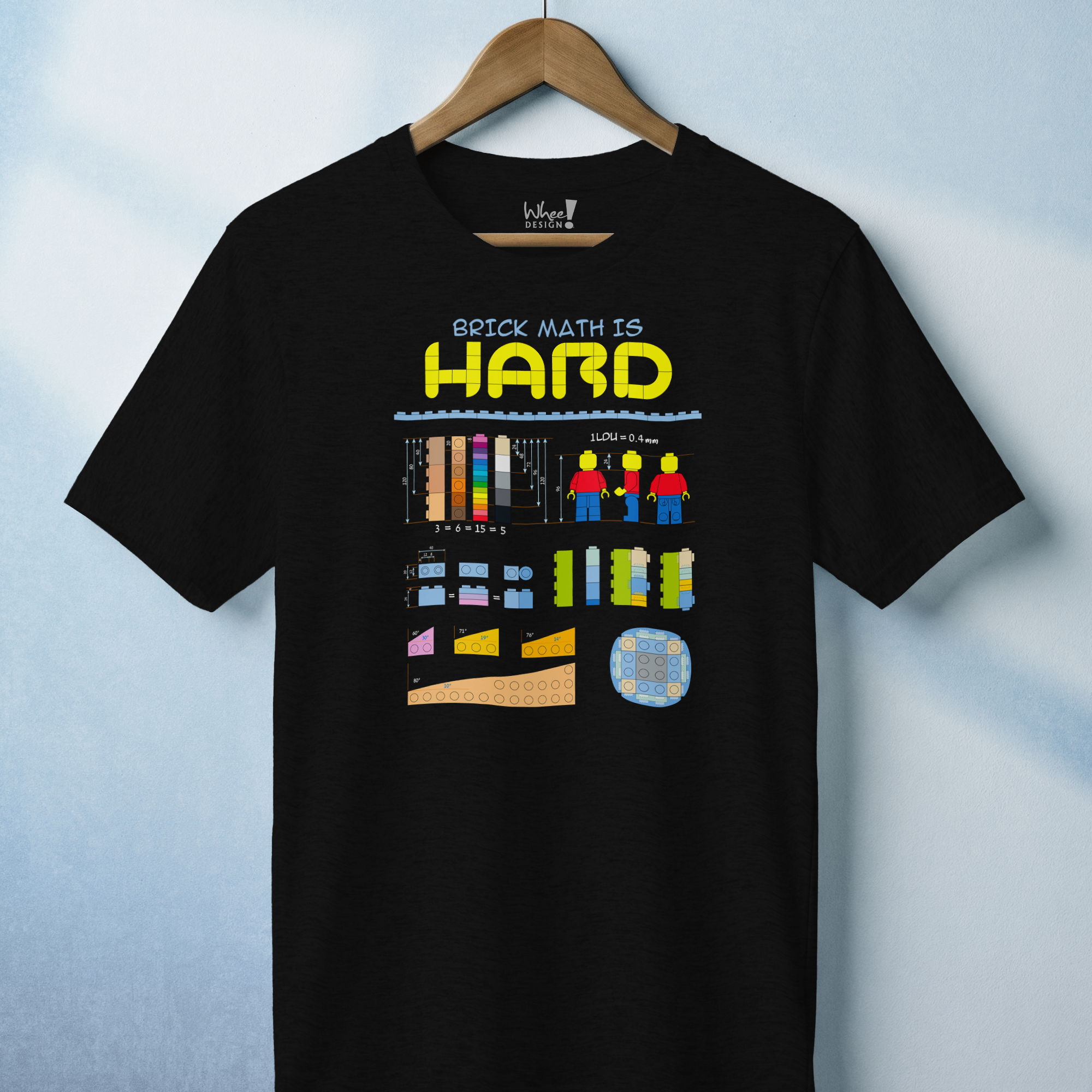 Brick Math is Hard Premium T-Shirt