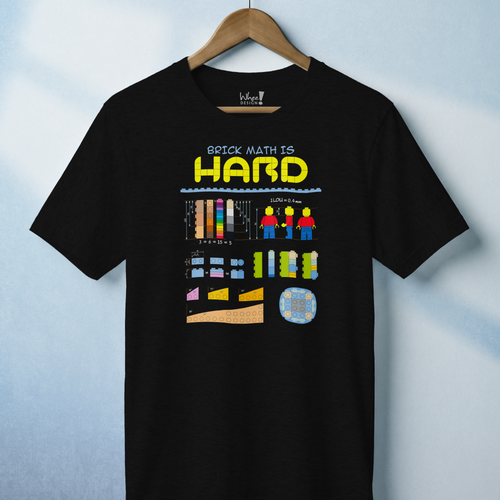 Brick Math is Hard Premium T-Shirt