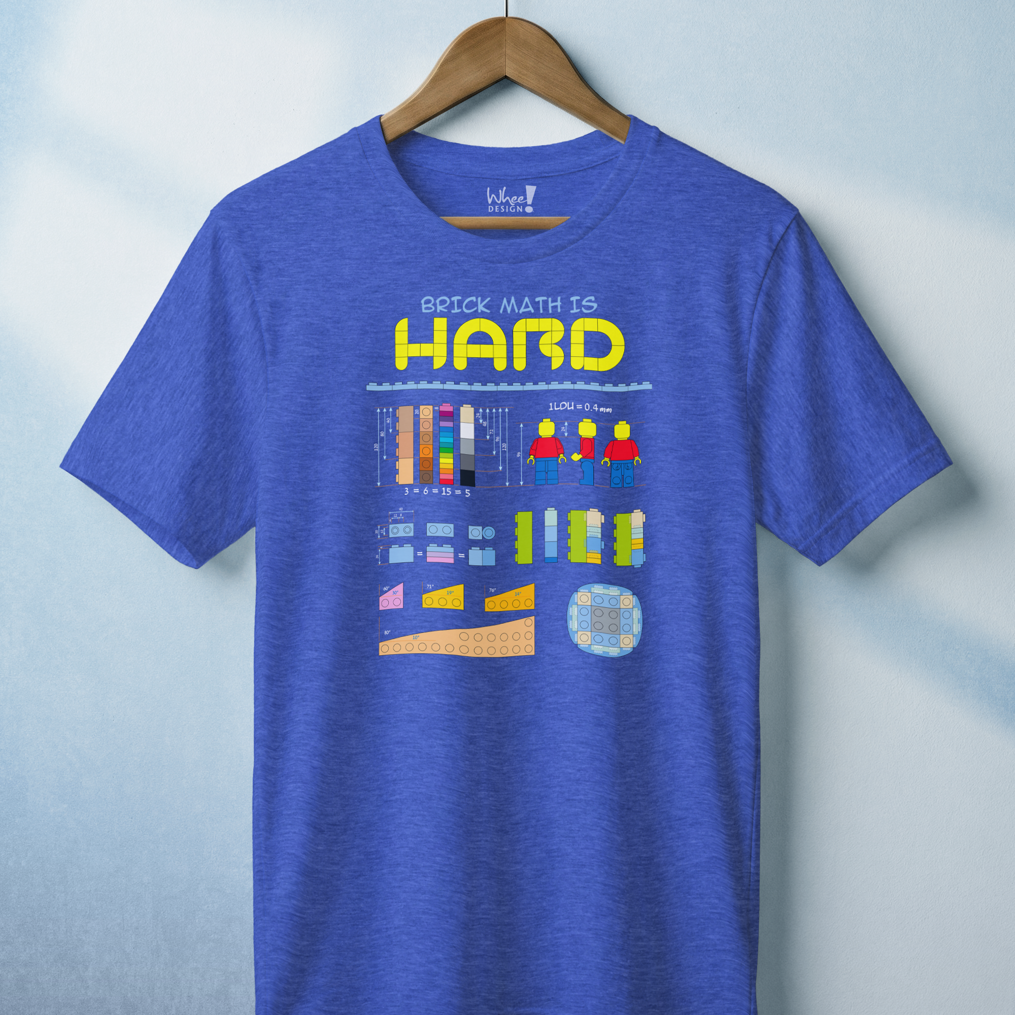 Brick Math is Hard Premium T-Shirt