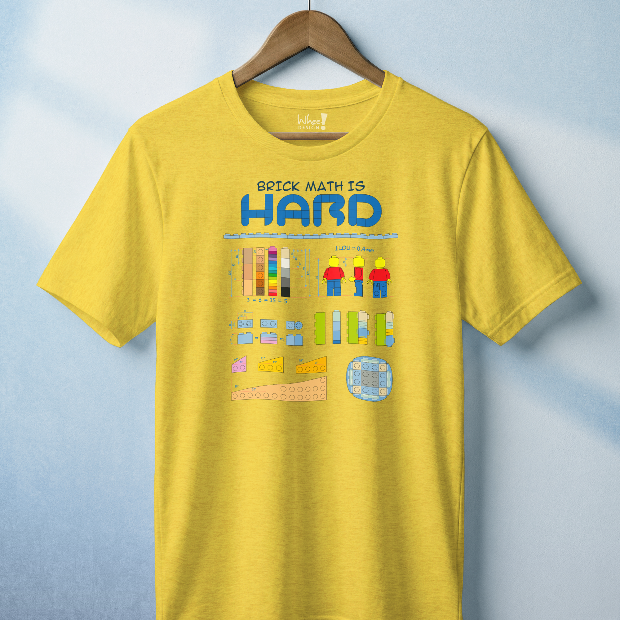 Brick Math is Hard Premium T-Shirt