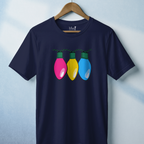 Merry & Bright Custom Pride Lights Premium Tee