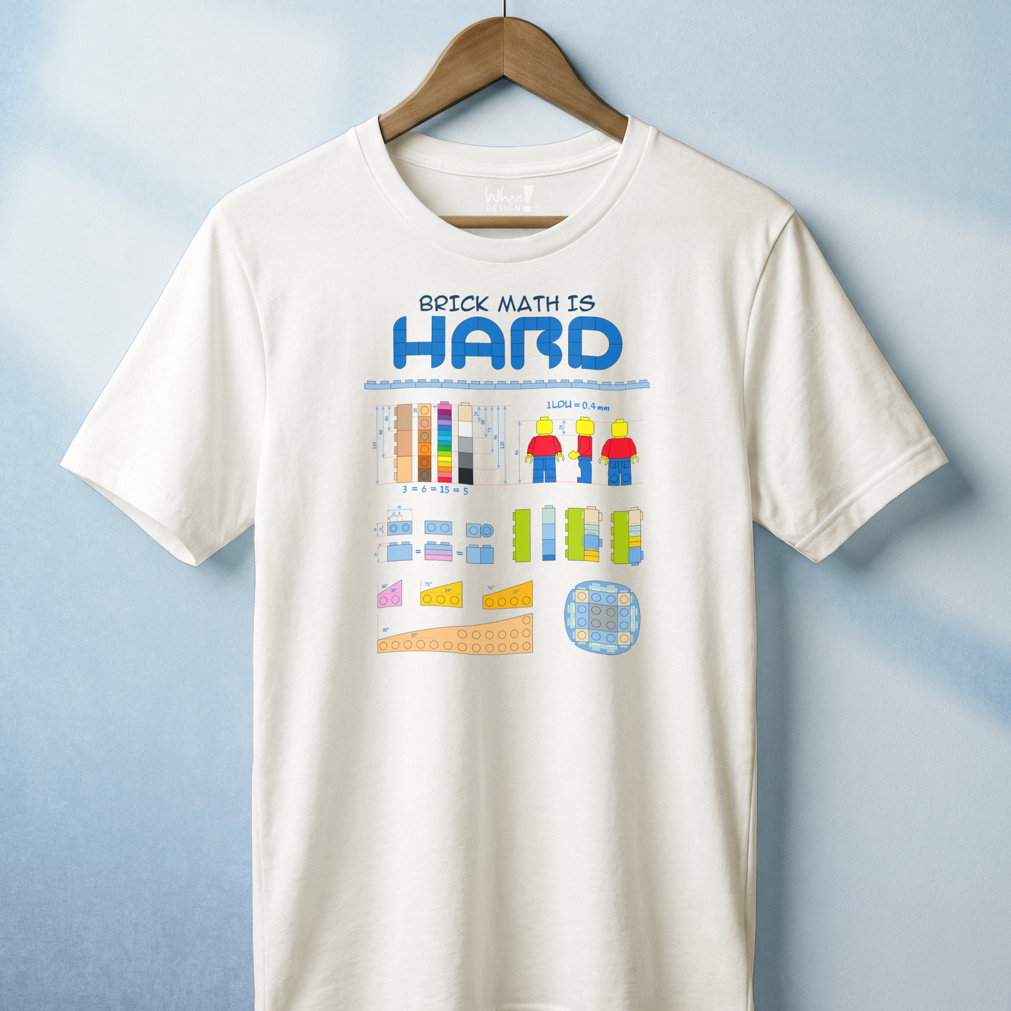 Brick Math is Hard Premium T-Shirt