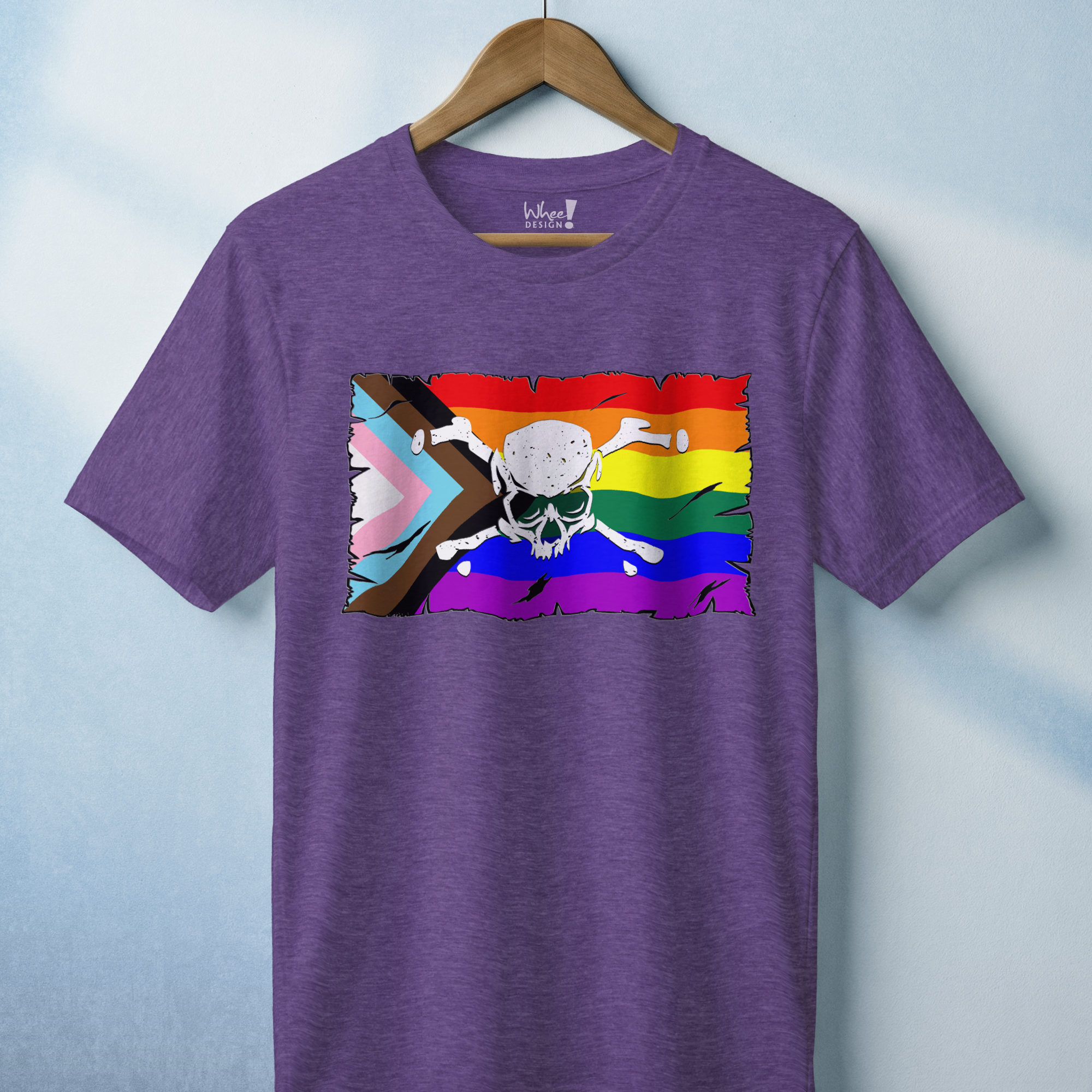 Pirate Pride Custom Flag Tee