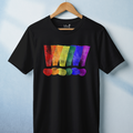 Loud & Proud Grunge Custom Pride Exclamation Premium Tee