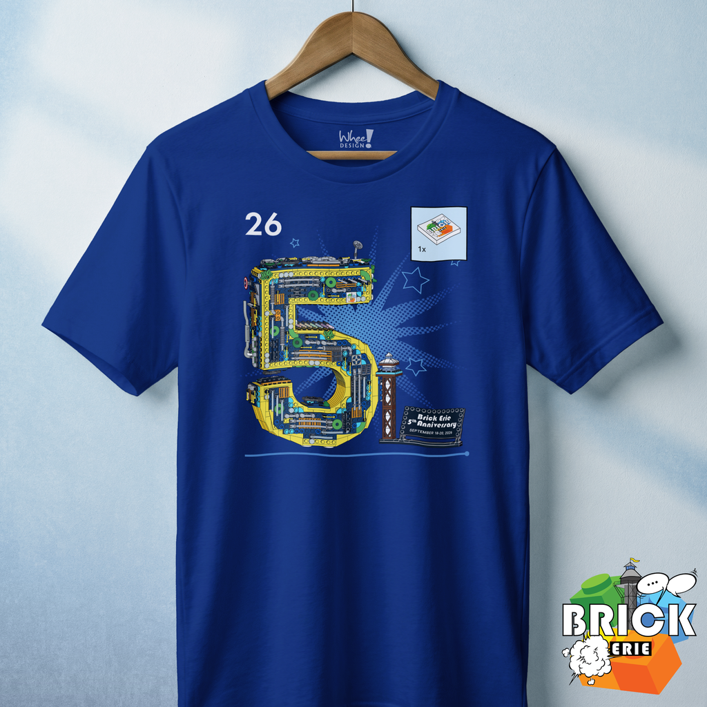 Brick Erie 5th Anniversary Heavy Weight T-Shirt
