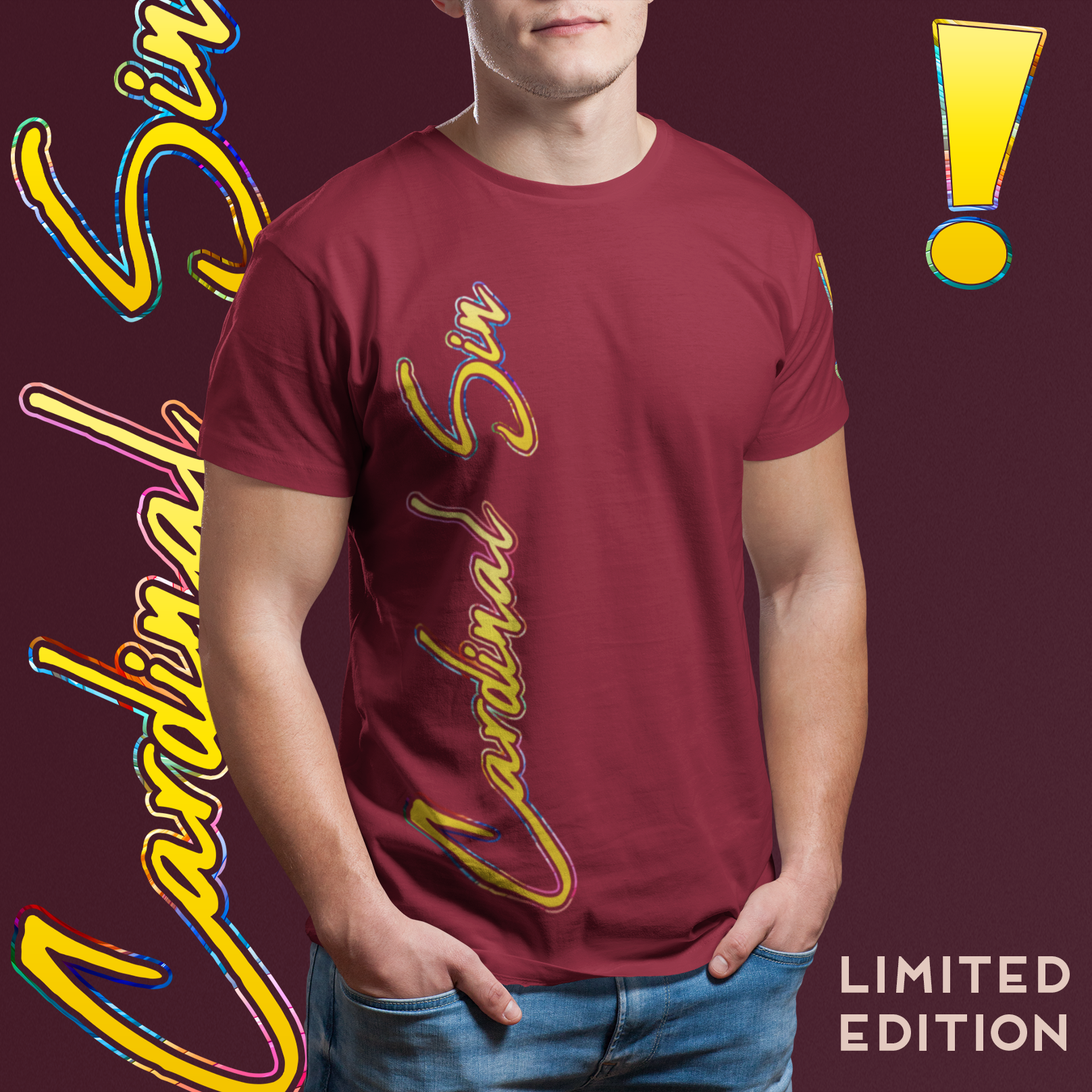 The "Cardinal Sin" Limited Whee! Tee