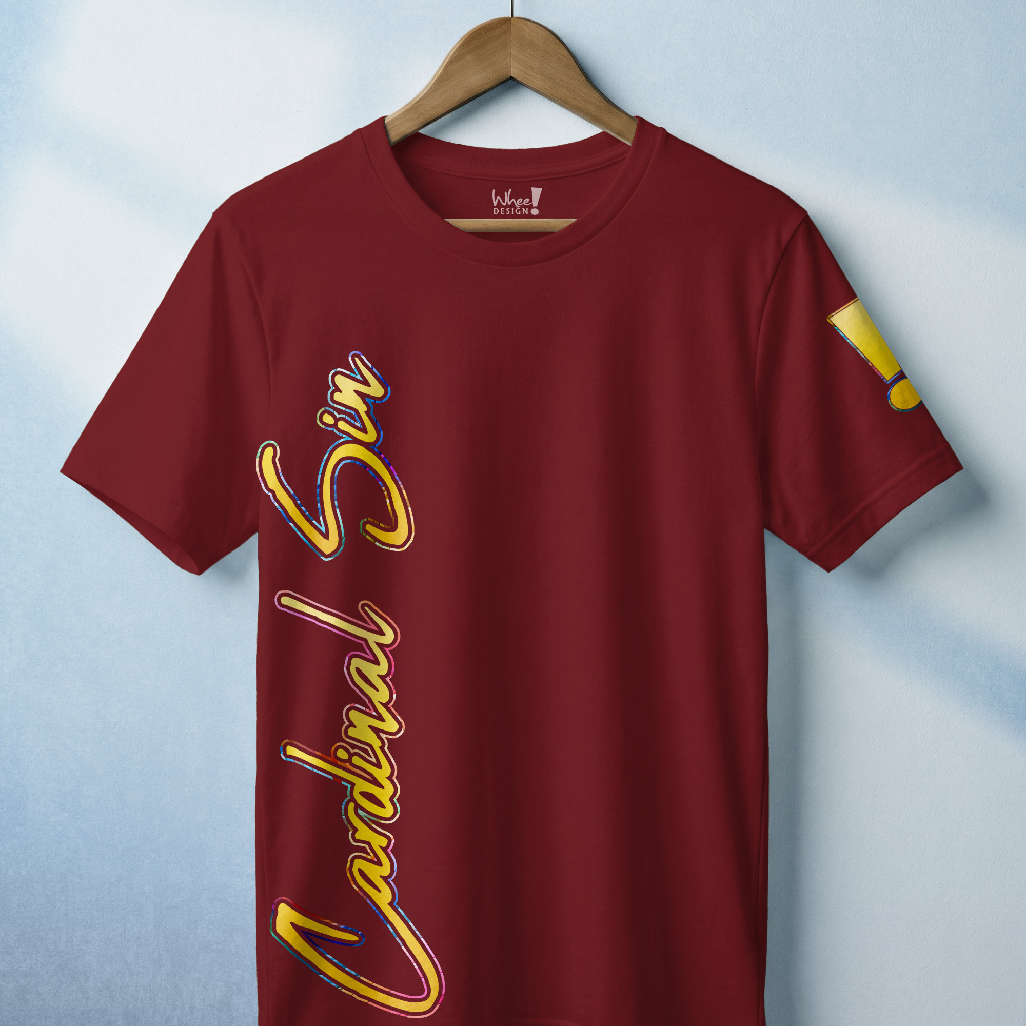 The "Cardinal Sin" Limited Whee! Tee