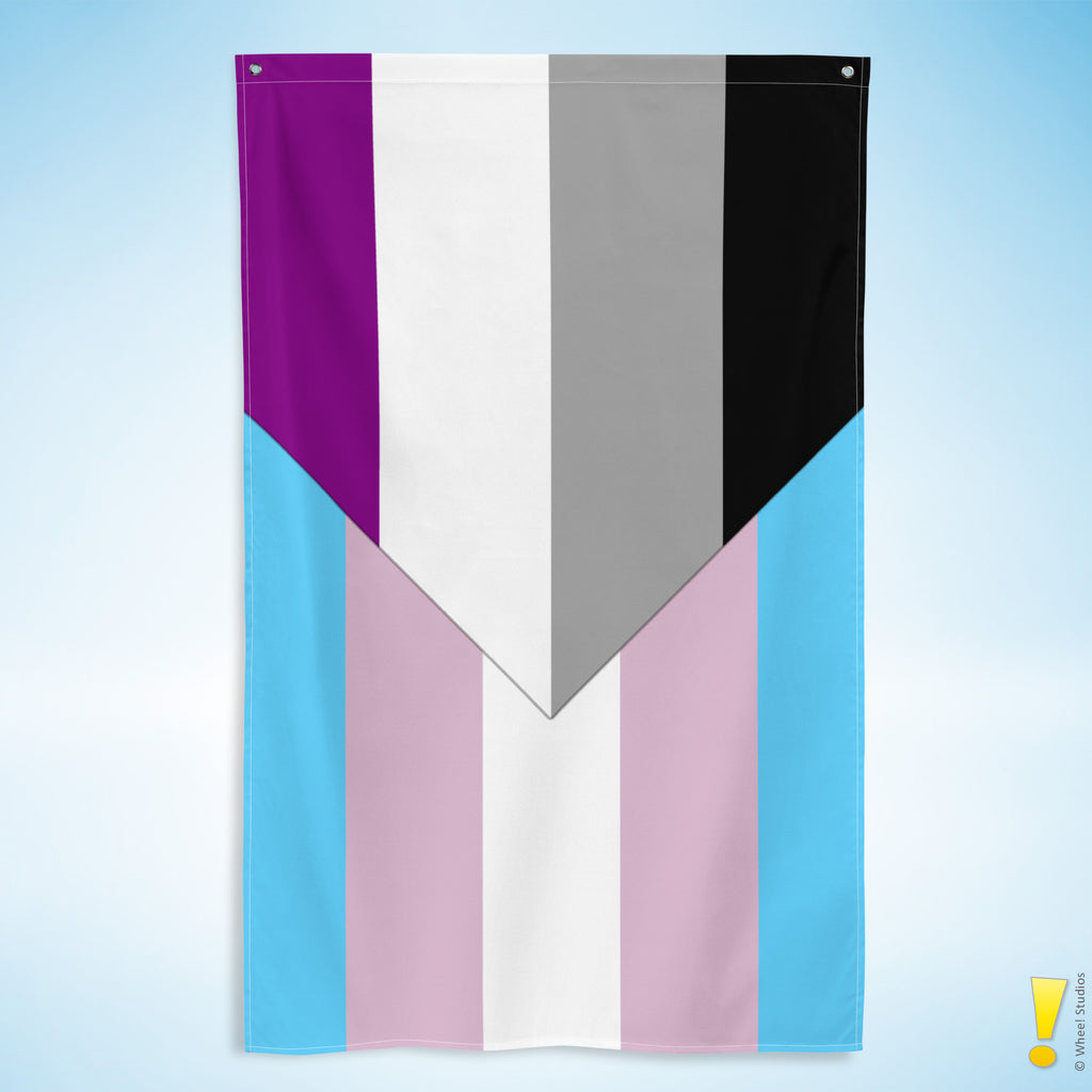Double Sided Custom Combo Pride Flag