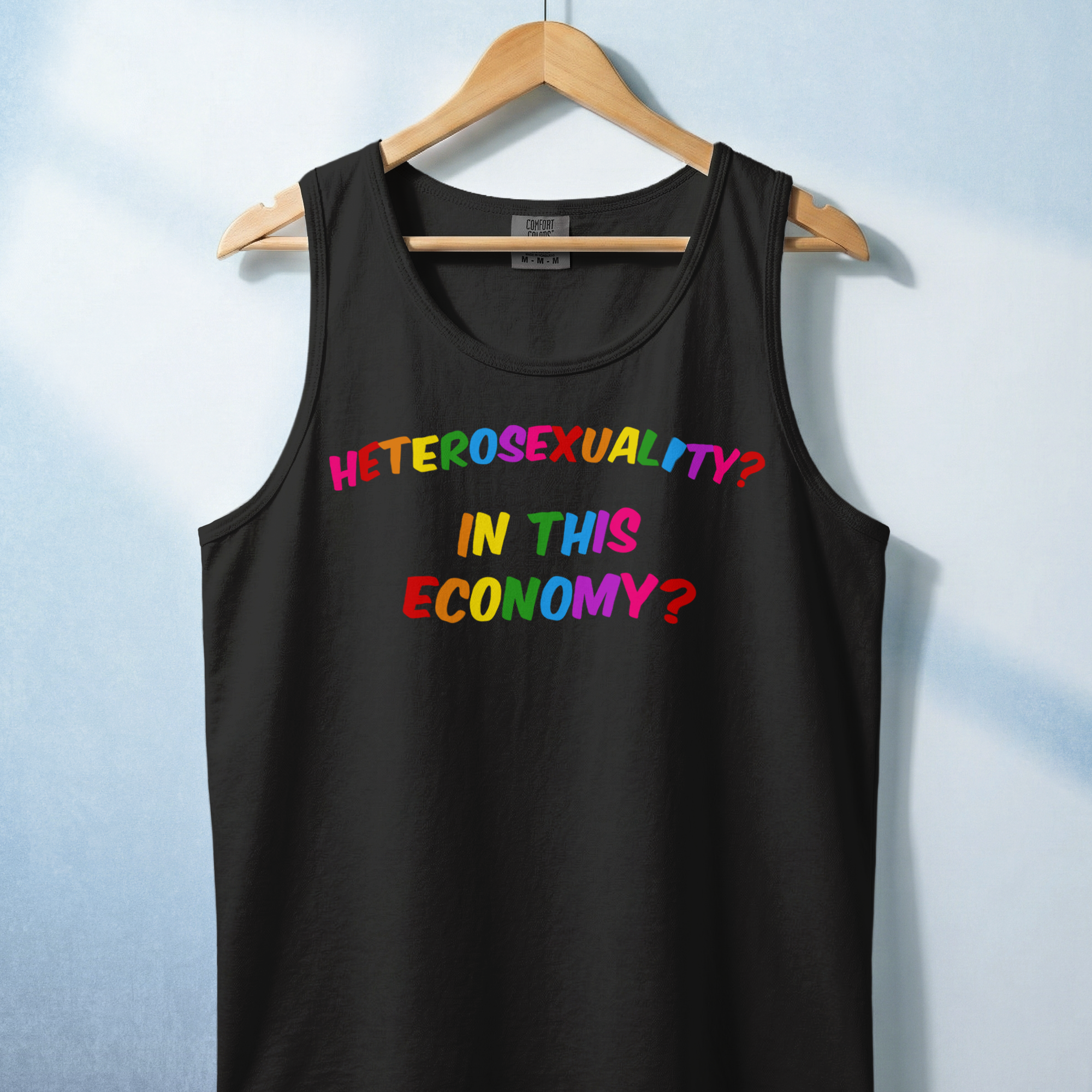 Heterosexuality? In This Economy? Premium Tank Top
