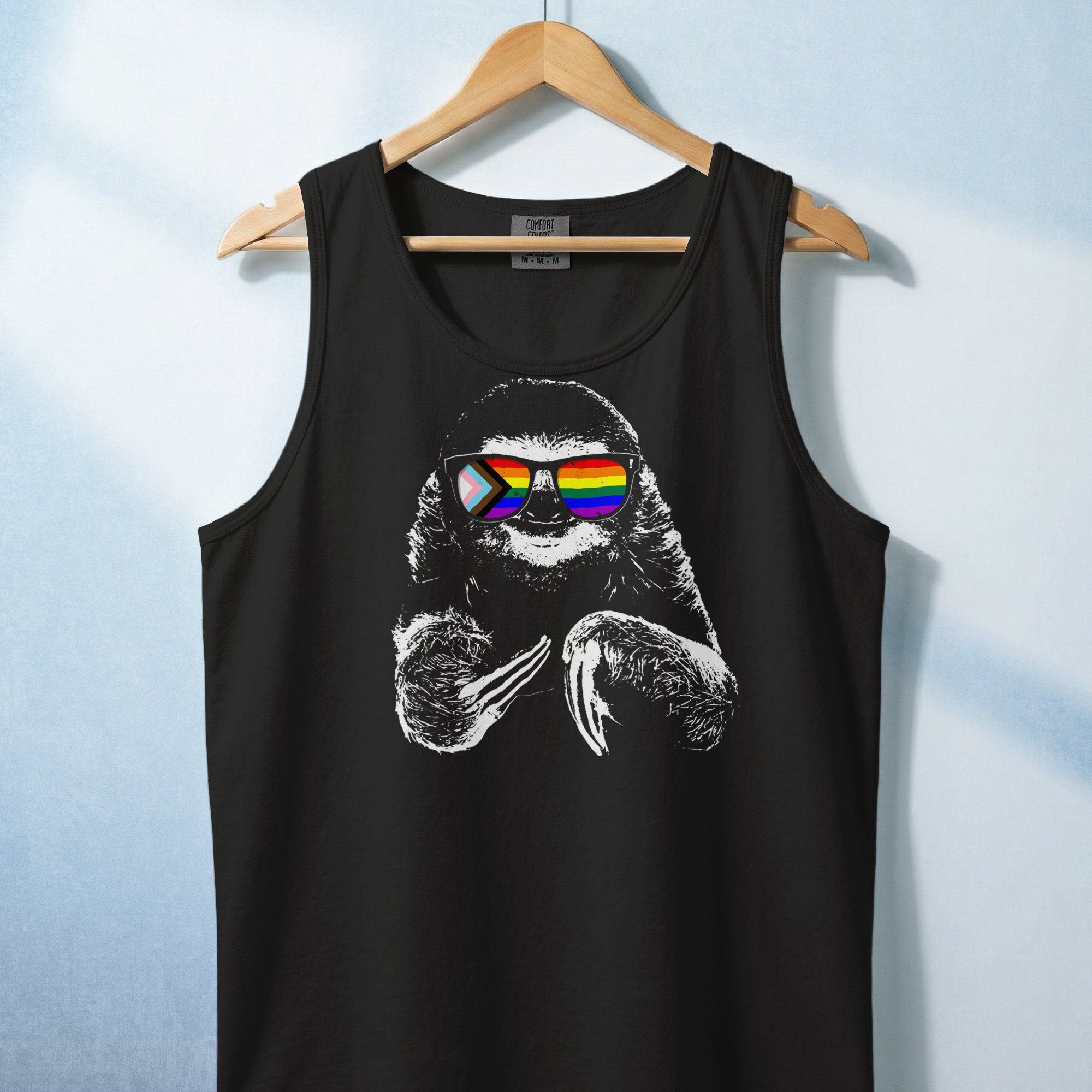 Pride Sloth Custom Tank Top
