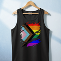 Ripped Reveal Custom Pride Flag Tank Top
