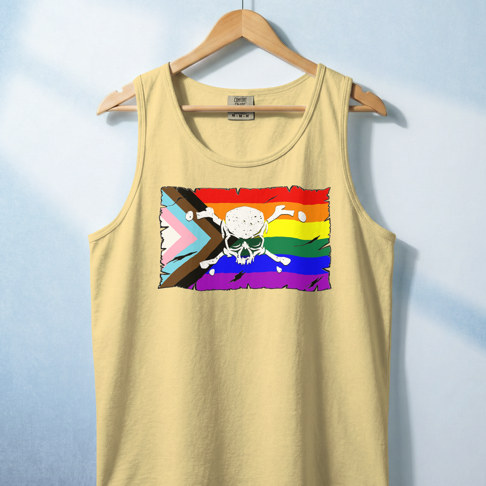 Pirate Pride Custom Flag Tank Top