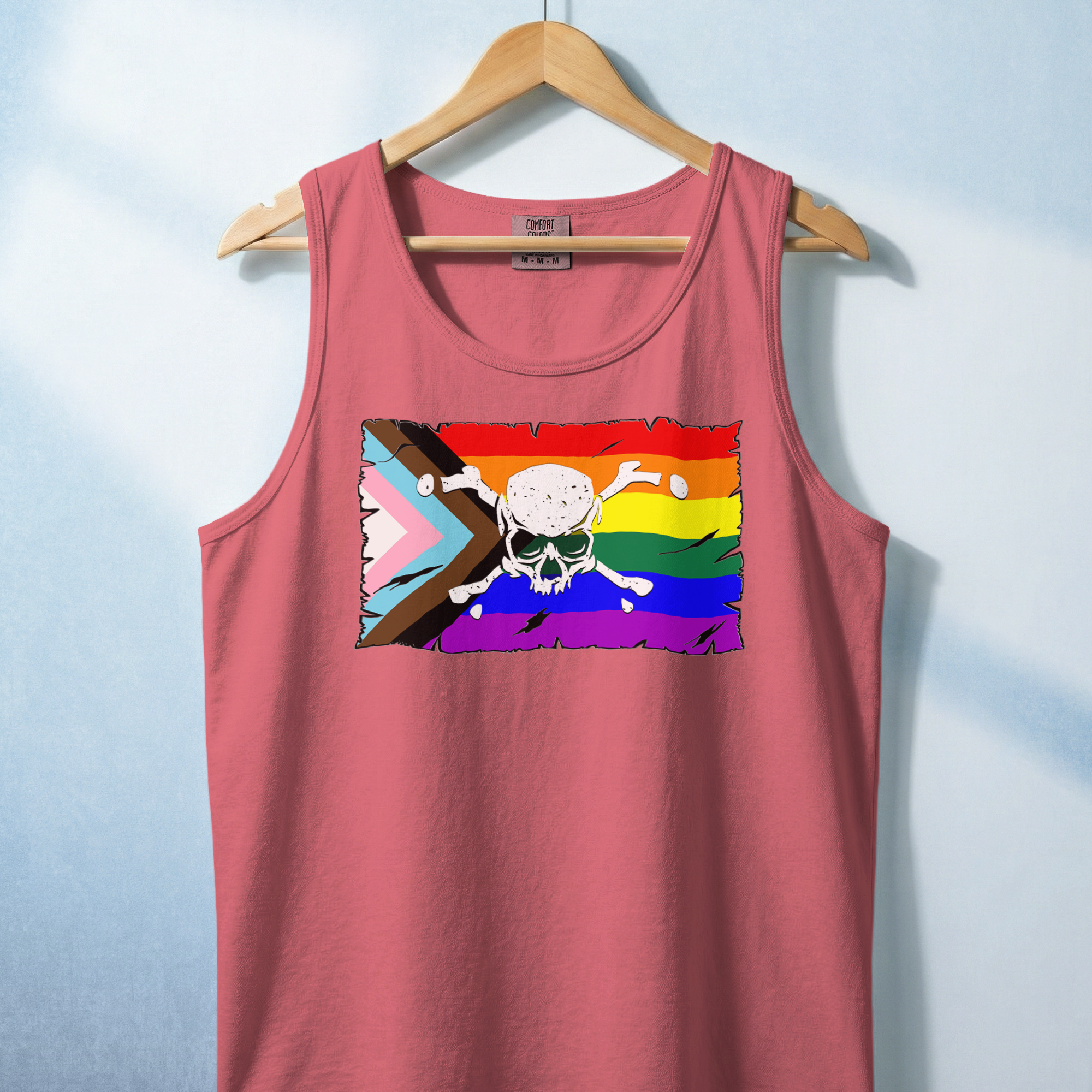 Pirate Pride Custom Flag Tank Top