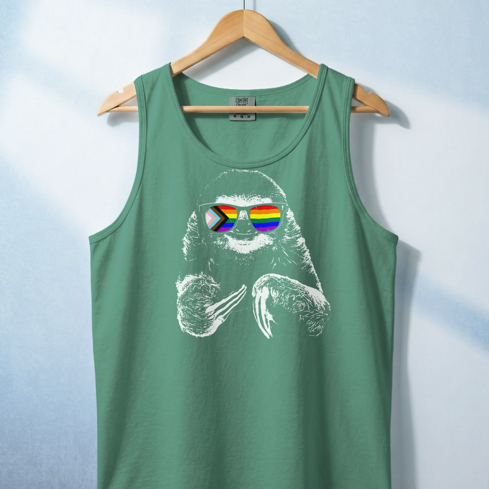Pride Sloth Custom Tank Top