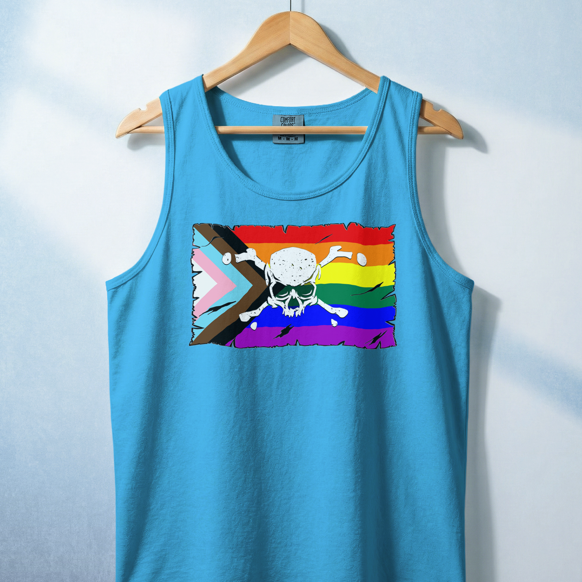 Pirate Pride Custom Flag Tank Top