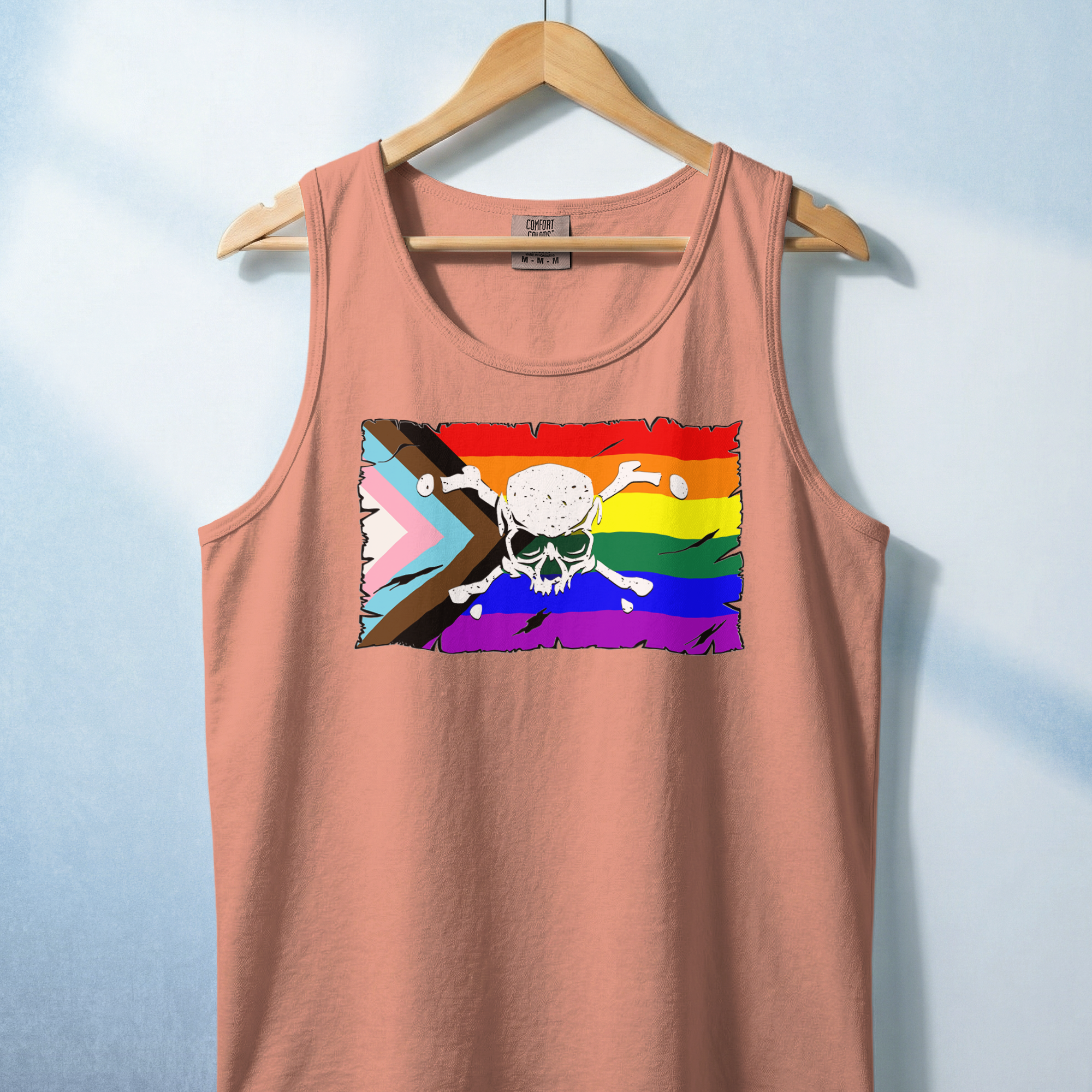 Pirate Pride Custom Flag Tank Top