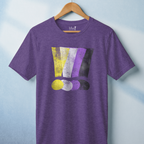 Loud & Proud Grunge Custom Pride Exclamation Premium Tee