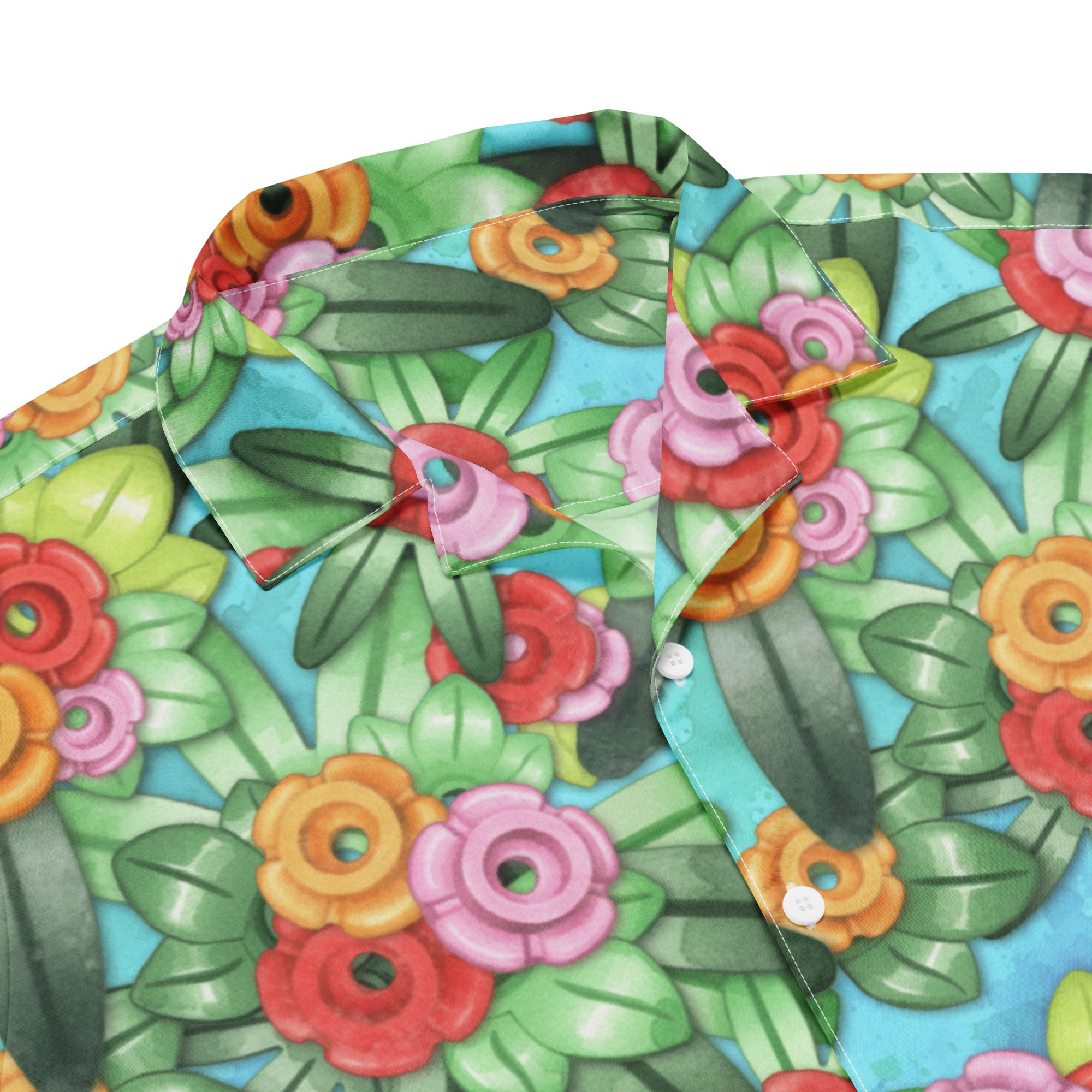 The Tropical Brick Button-Down