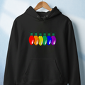 Merry & Bright Custom Pride Lights Hoodie