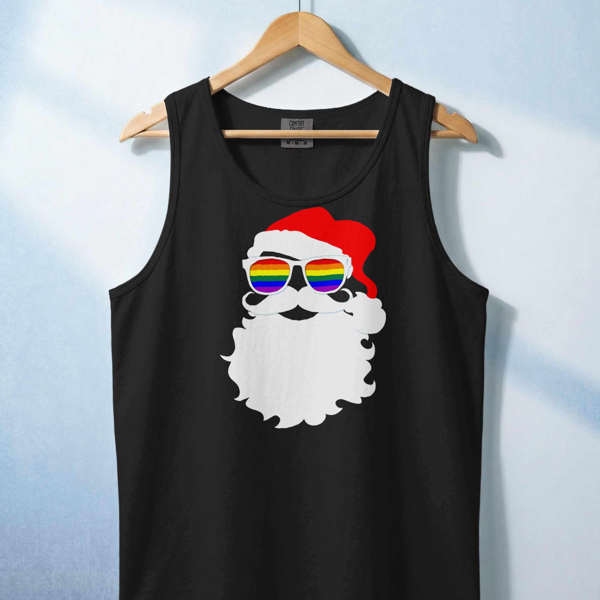 Cool Santa Custom Pride Tank Top