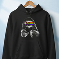 Chill Mode Sloth Custom Pride Flag Hoodie