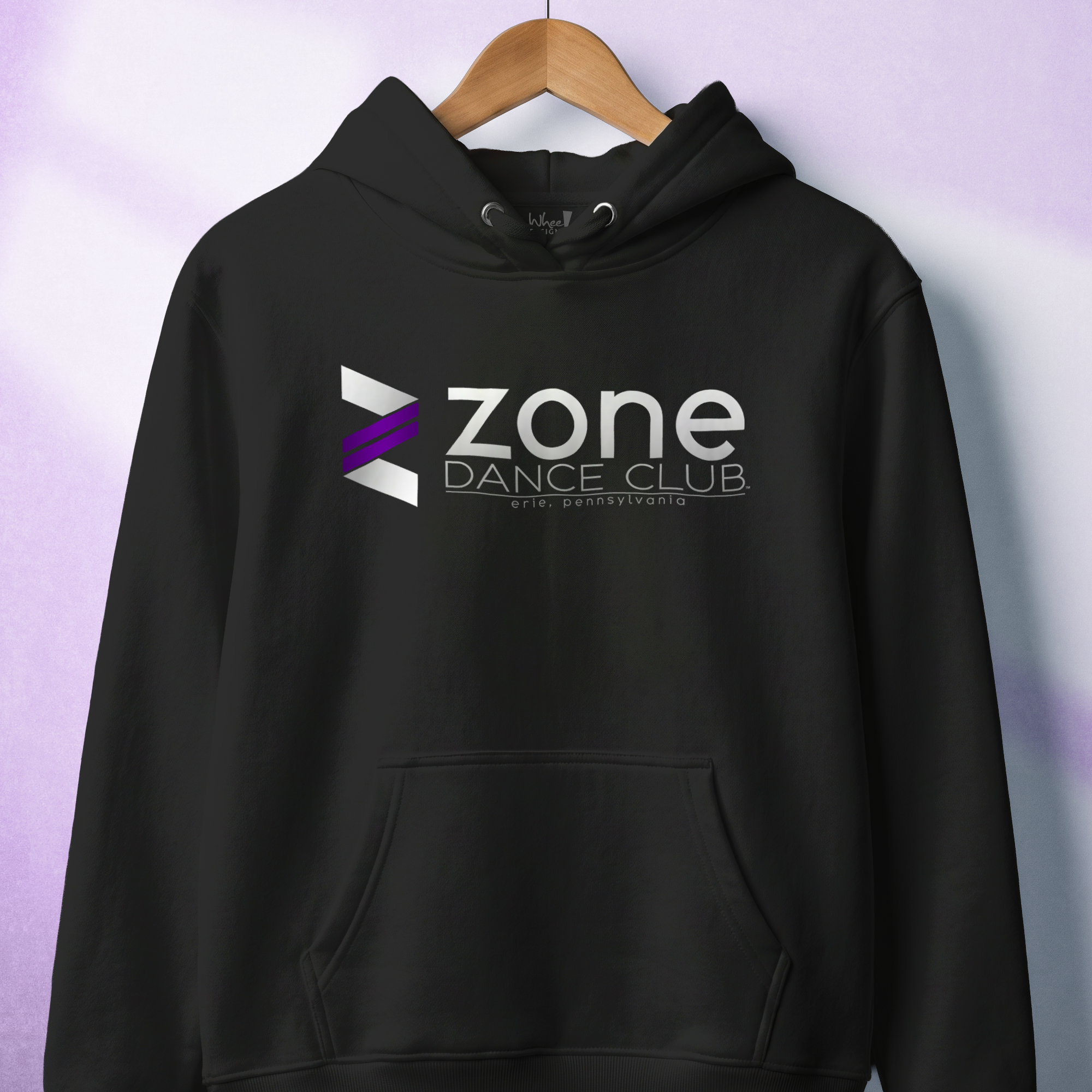 Zone Dance Club Logo Premium Hoodie