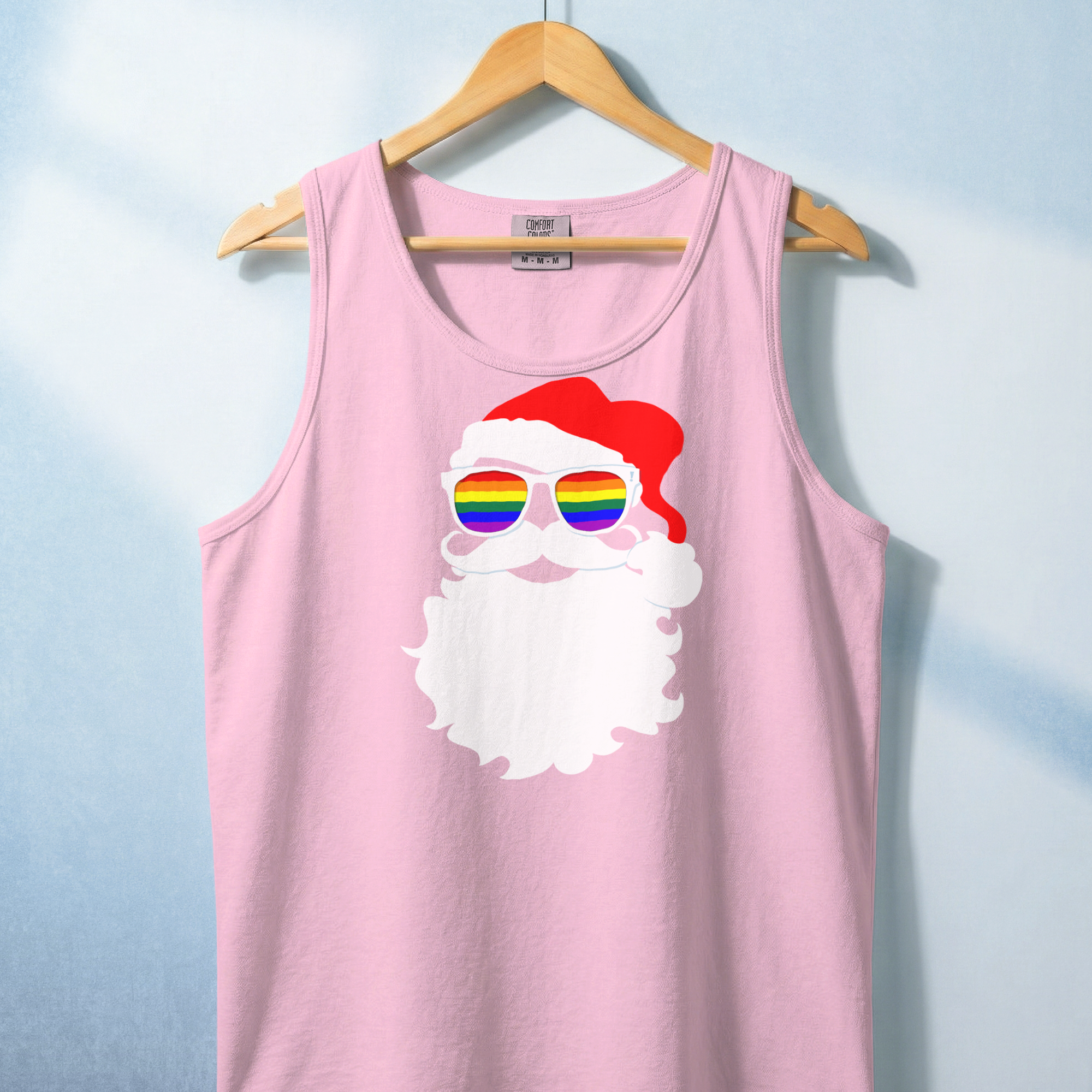 Cool Santa Custom Pride Tank Top