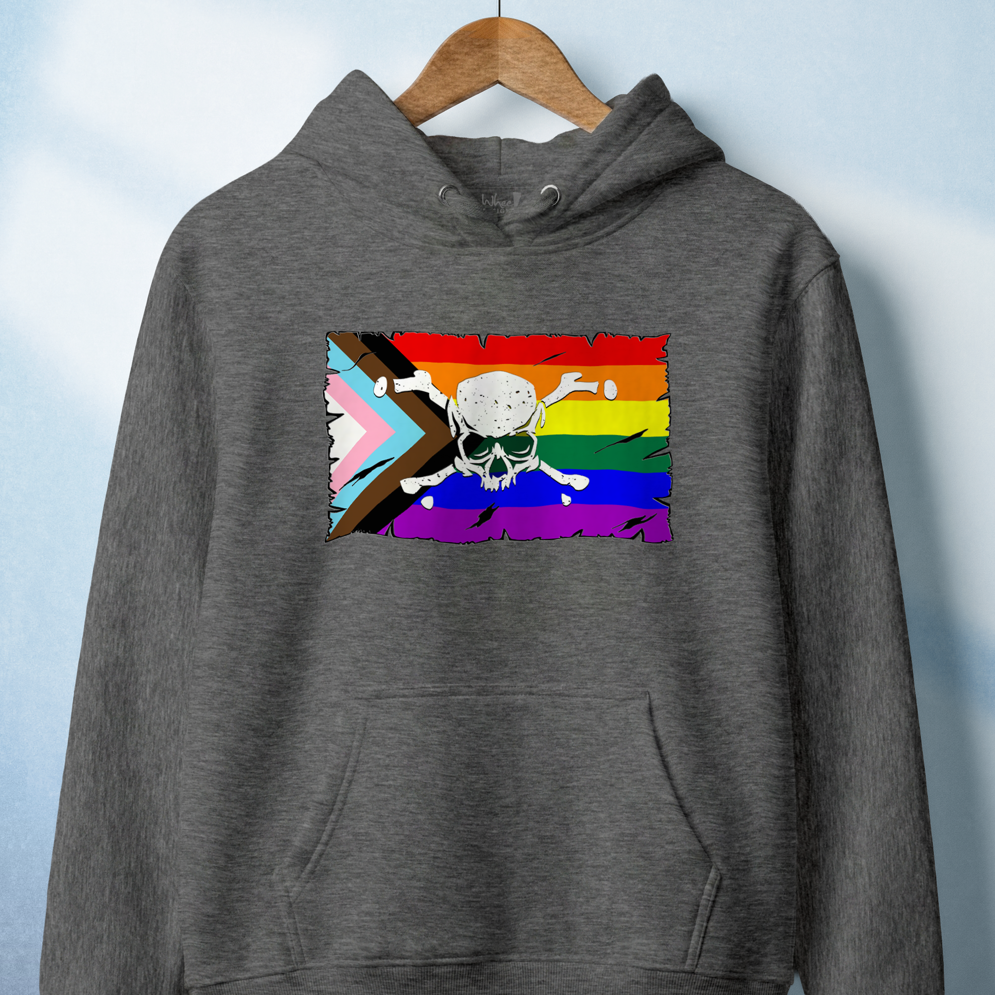 Pirate Pride Custom Flag Hoodie