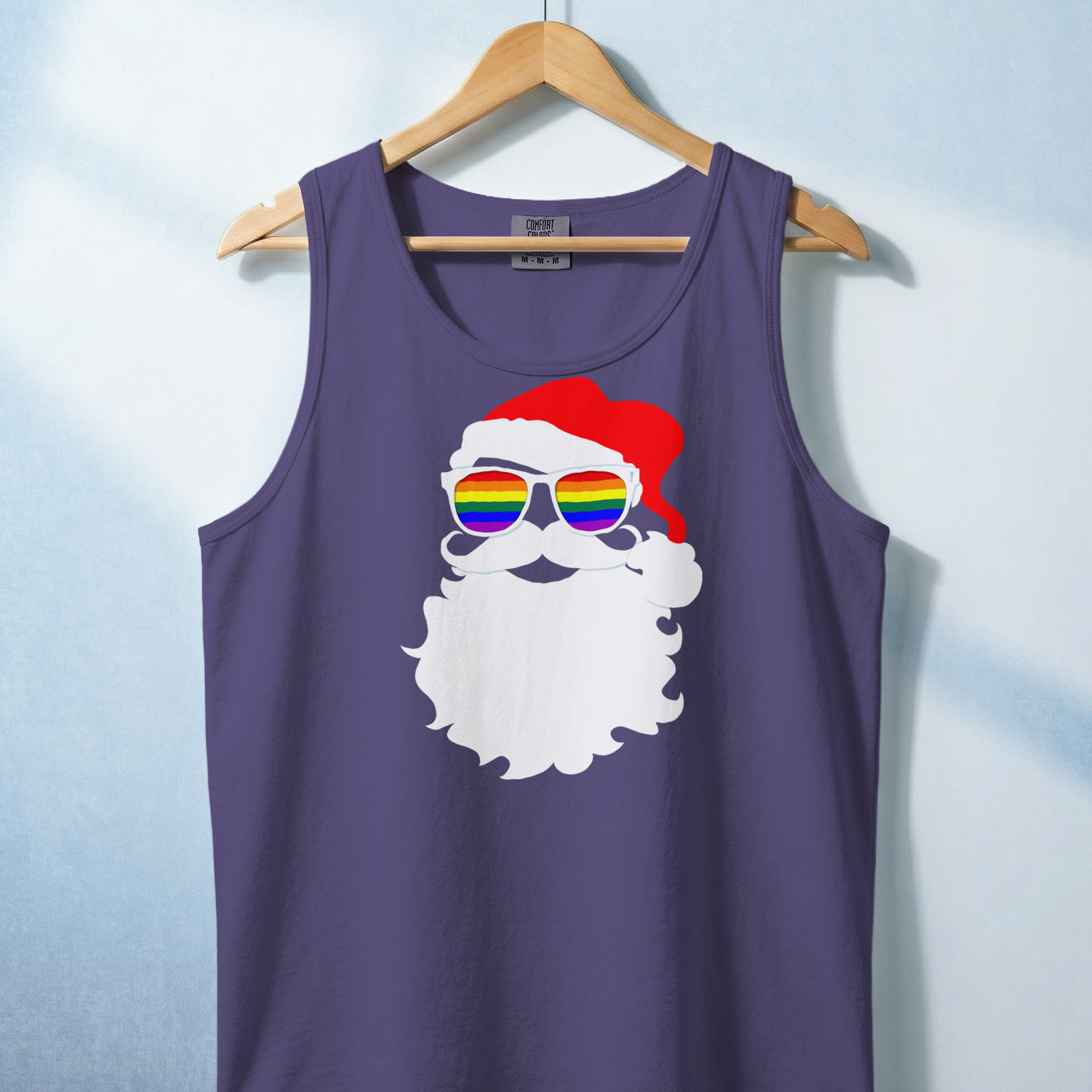 Cool Santa Custom Pride Tank Top