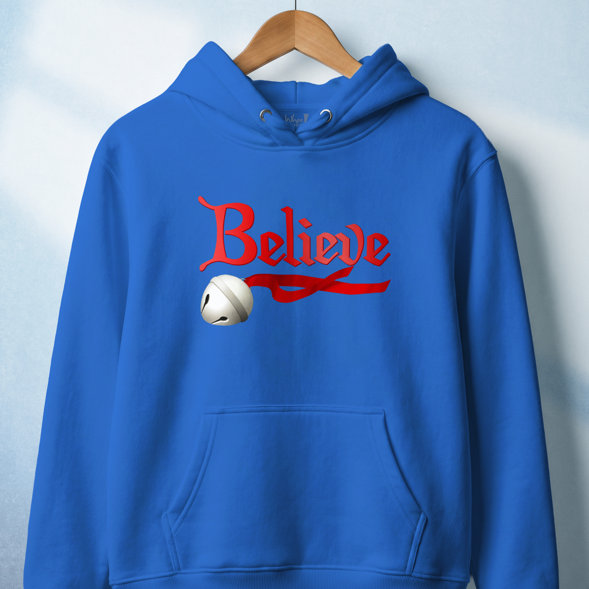 Believe in Magic Jingle Bell Premium Hoodie