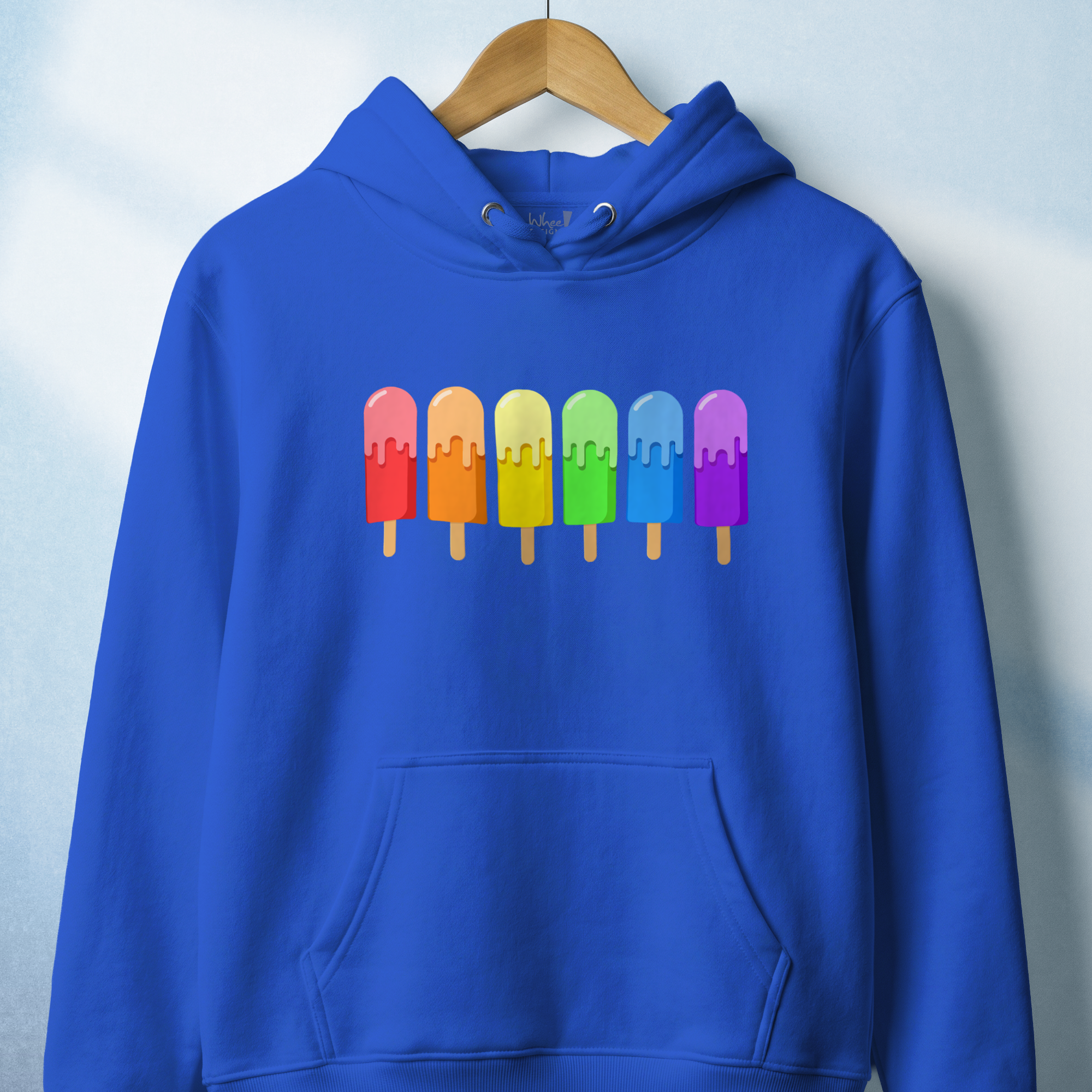 Rainbow Popsicles Hoodie