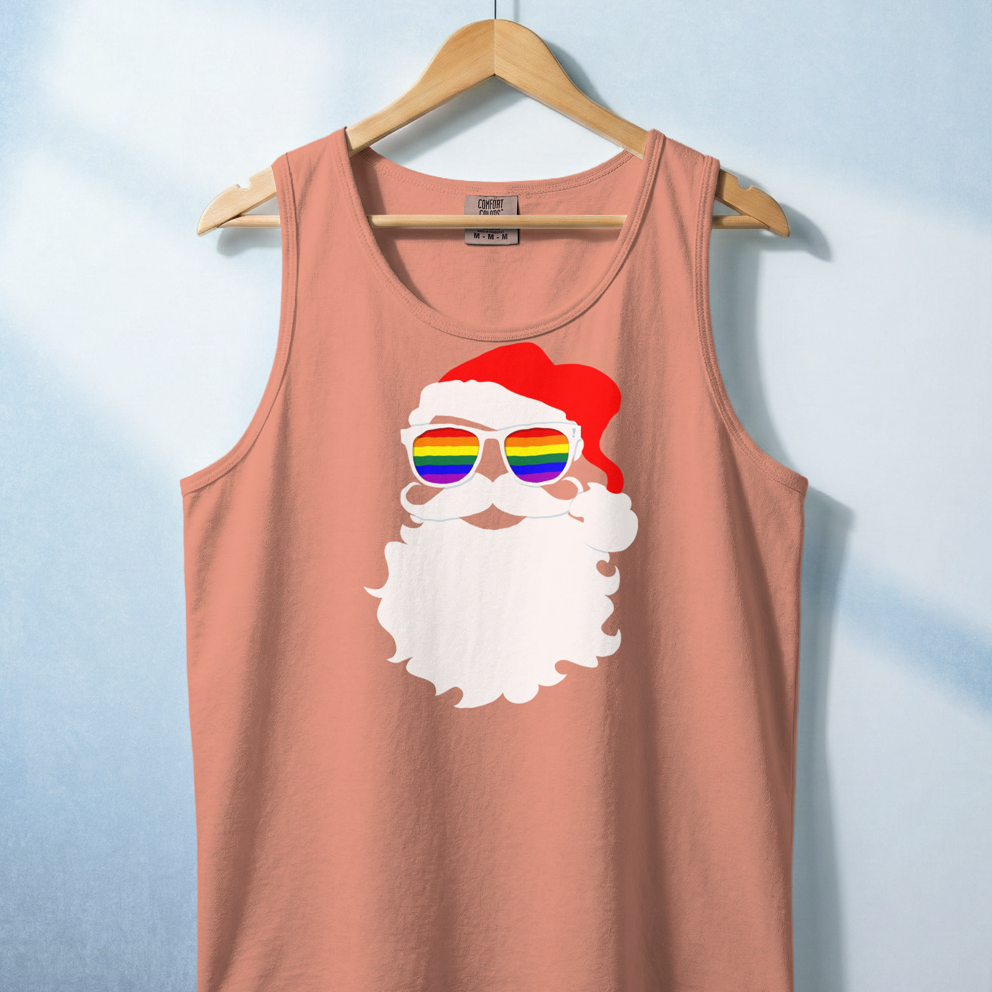 Cool Santa Custom Pride Tank Top